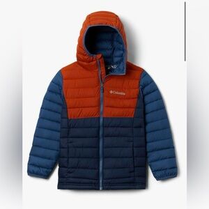 Columbia Boys' Powder Lite Hooded Jacket